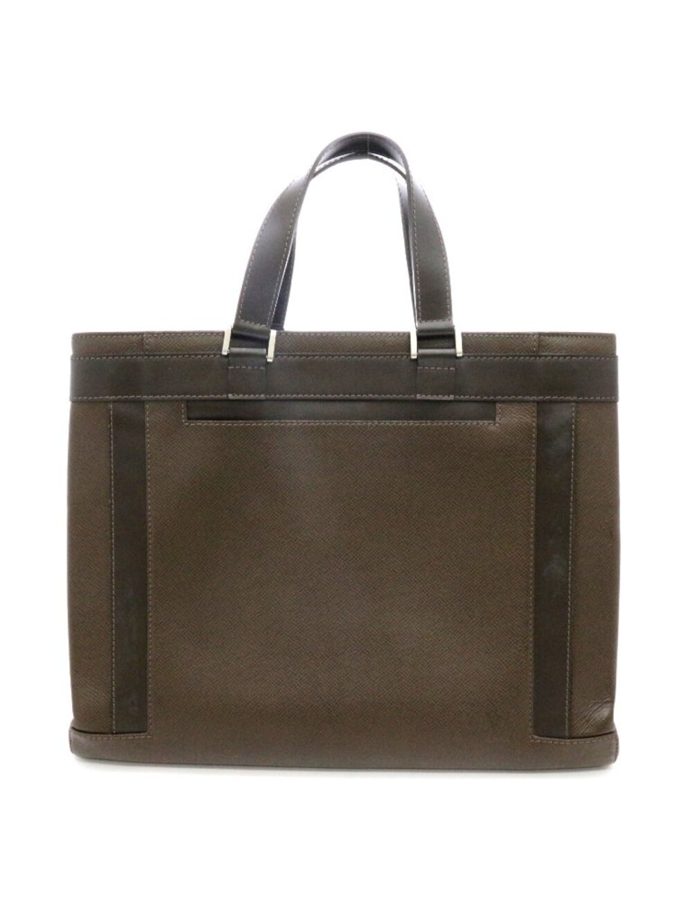 Louis Vuitton Kasbec PM Business Bag Taiga Grizzly